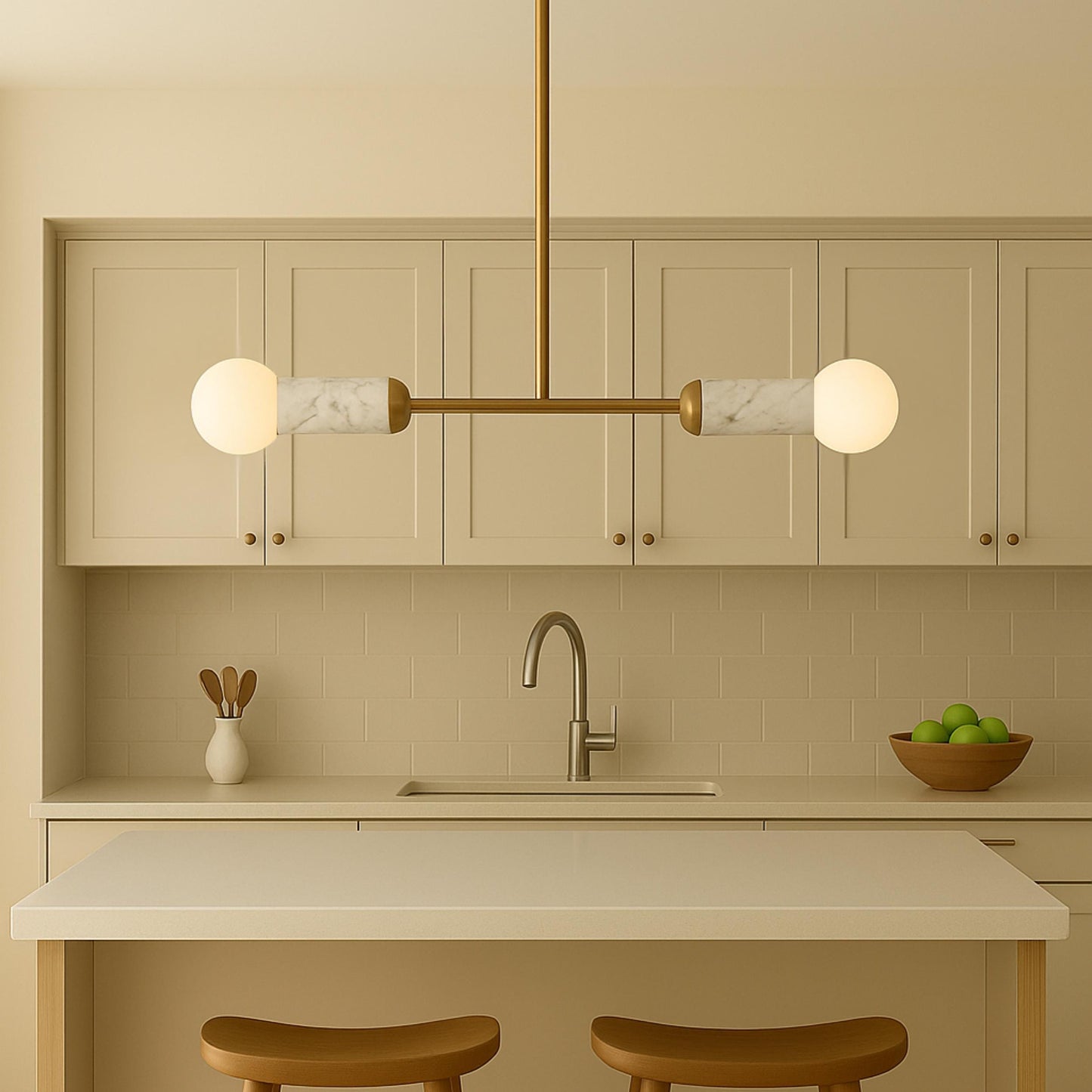 Handmade Chandelier Lighting, Kitchen Chandelier Light Fixture, Brass Finish Pendant Light, Modern Chandelier, Ceiling Light Fixture