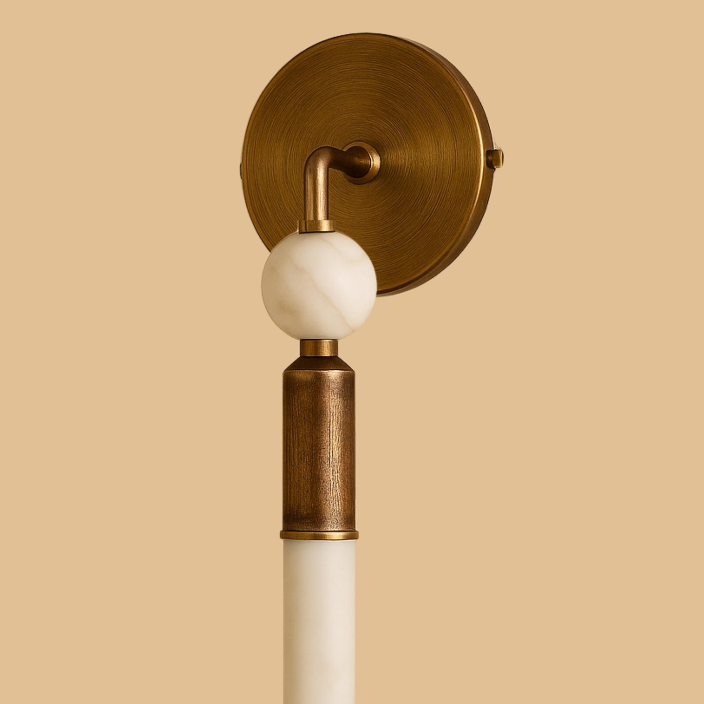 Brass Wall Sconce Light, Hallway Sconce lighting, Cylinder Wall Light Sconce, Bathroom Lights, Indoor Wall lamp, Modern Wall Sconce,