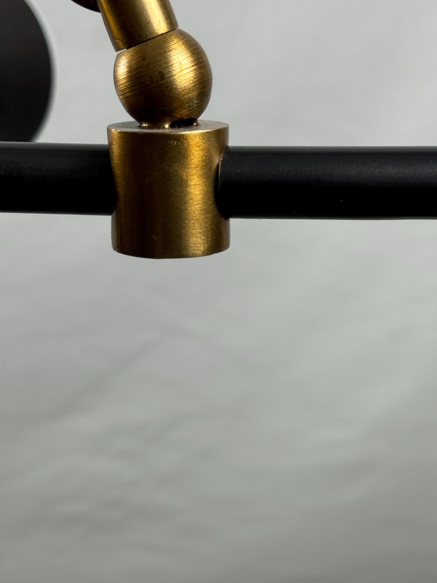 Handcrafted Brass Chandelier Lighting, Handmade Brass Finish Pendant Light, Modern Chandelier, Frosted Glass Ceiling Light Fixture