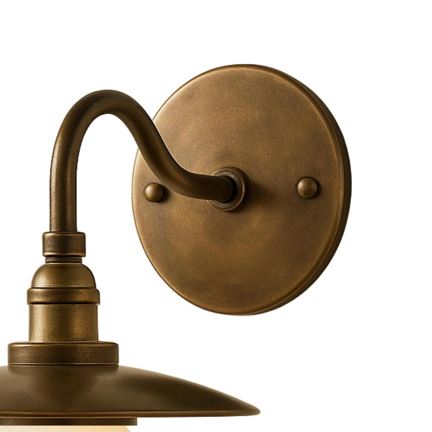 Brass Wall Light Sconce, Frosted Glass Sconce Light, Mid Century Modern Wall Sconce, Reading Lamp, Bedroom Light, Indoor Wall Light