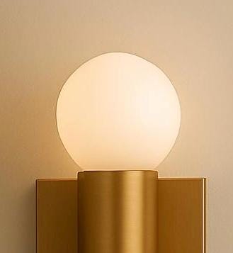 Handcrafted Brass Wall Sconce, Mid Century Modern Wall Light Sconce, Indoor Wall Lamp, Side Bed Reading lamp, Handmade Brass Finish Sconce