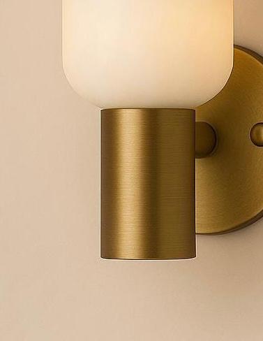 Minimal Alabaster Sconce Light, Mid Century Modern Wall Light Sconce, Wall Light Sconce, Brass Wall Lamp, Bedside Reading Lamp