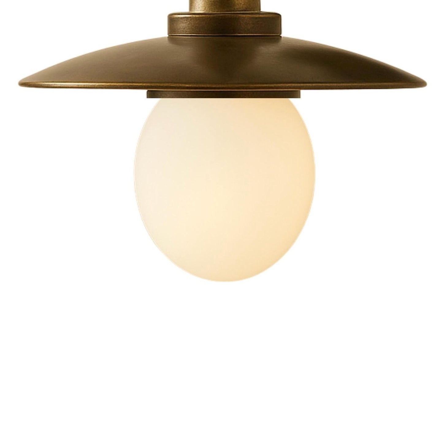 Brass Wall Light Sconce, Frosted Glass Sconce Light, Mid Century Modern Wall Sconce, Reading Lamp, Bedroom Light, Indoor Wall Light