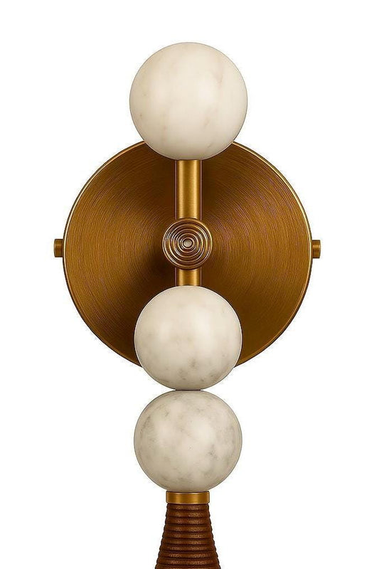 Indoor Wall Light Sconce, Marble Wall Sconce Light, Bedroom Wall Lamp, Mid Century Modern Wall Sconce, Vintage Wall Sconce