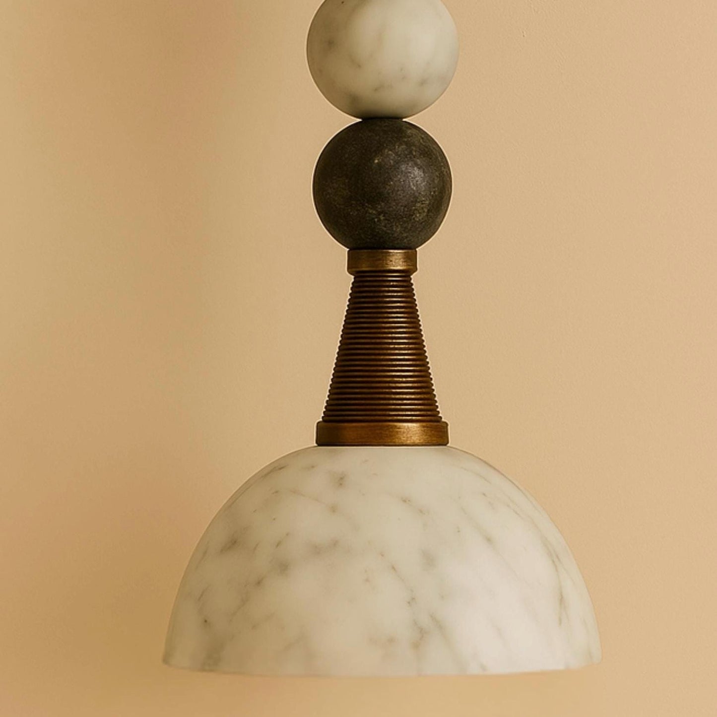Gemstone Pendant Light, Modern Brass Ceiling Lamp, Light Pendant, Bedside Ceiling Lamp, Bathroom Lights