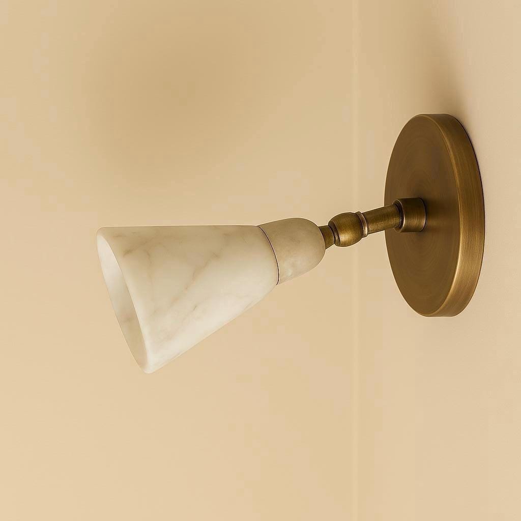 Gemstone Wall Sconce Light, Modern Brass Wall Light Sconce, Mid Century Wall Light Sconce, Indoor Wall , Handcrafted Brass Light fixture