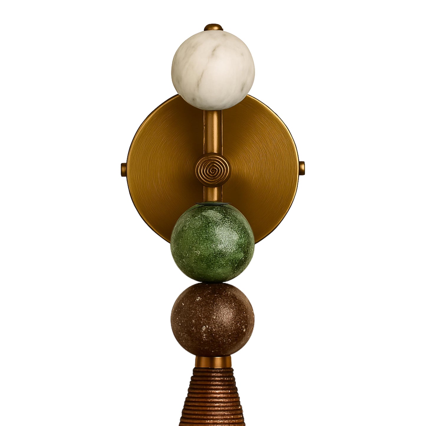 Indoor Wall Light Sconce, Marble Wall Sconce Light, Bedroom Wall Lamp, Mid Century Modern Wall Sconce, Vintage Wall Sconce