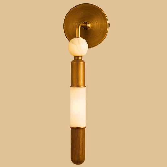 Modern Wall Sconce, Brass Wall Sconce Light, Cylinder Wall Light Sconce, Bathroom Lights, Indoor Wall lamp, Hallway Sconce lighting