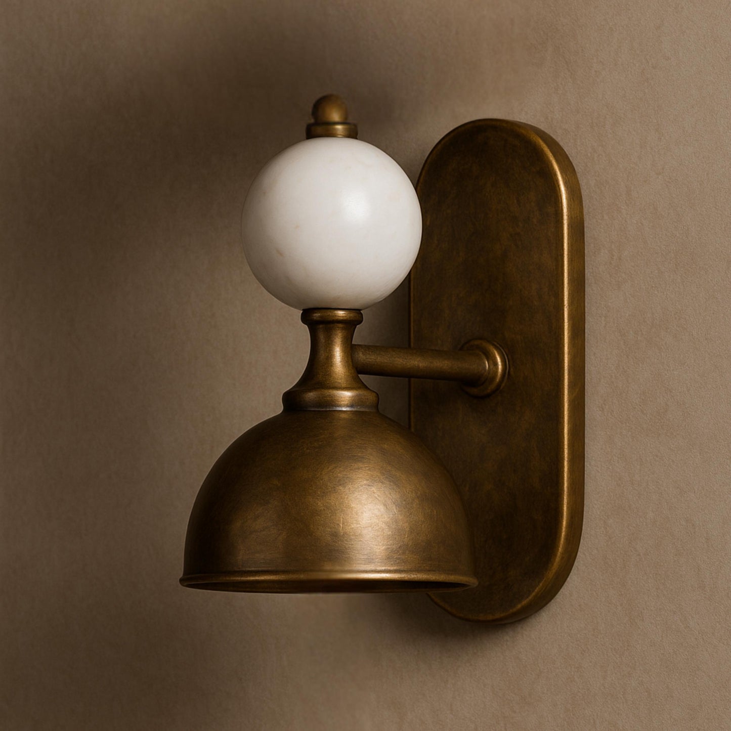 Brass Handcrafted Wall Sconce Light, Mid Century Modern Sconce Light, Wall Light Fixture, Gemstone Wall Light Sconce