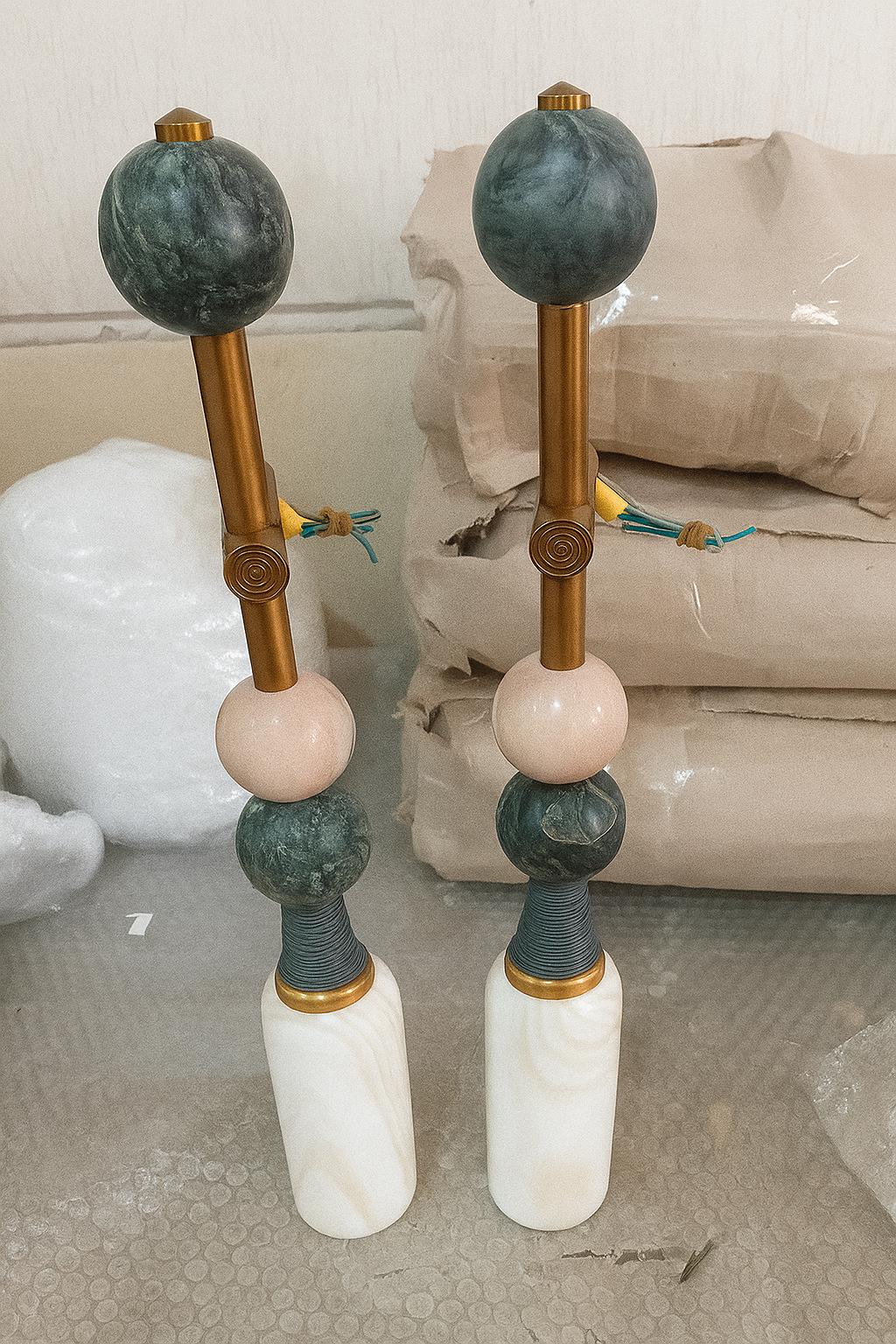 Gemstone Marble Wall Sconce Light, Brass Wall Light Sconce, Bedroom Light, Indoor Wall Light, Mid Century Modern Wall Sconce, Reading Lamp