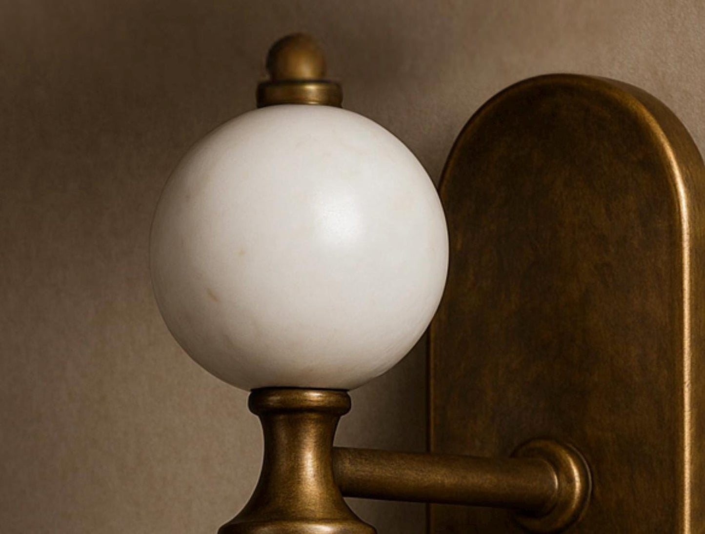 Brass Handcrafted Wall Sconce Light, Mid Century Modern Sconce Light, Wall Light Fixture, Gemstone Wall Light Sconce