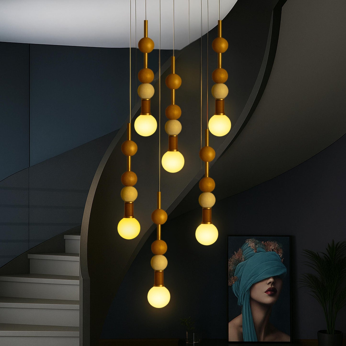 Handcrafted Chandelier Lighting Modern, Brass Pendant Light, Gemstone Pendant Lighting, Brass Ceiling Light, Ceiling Light Fixture