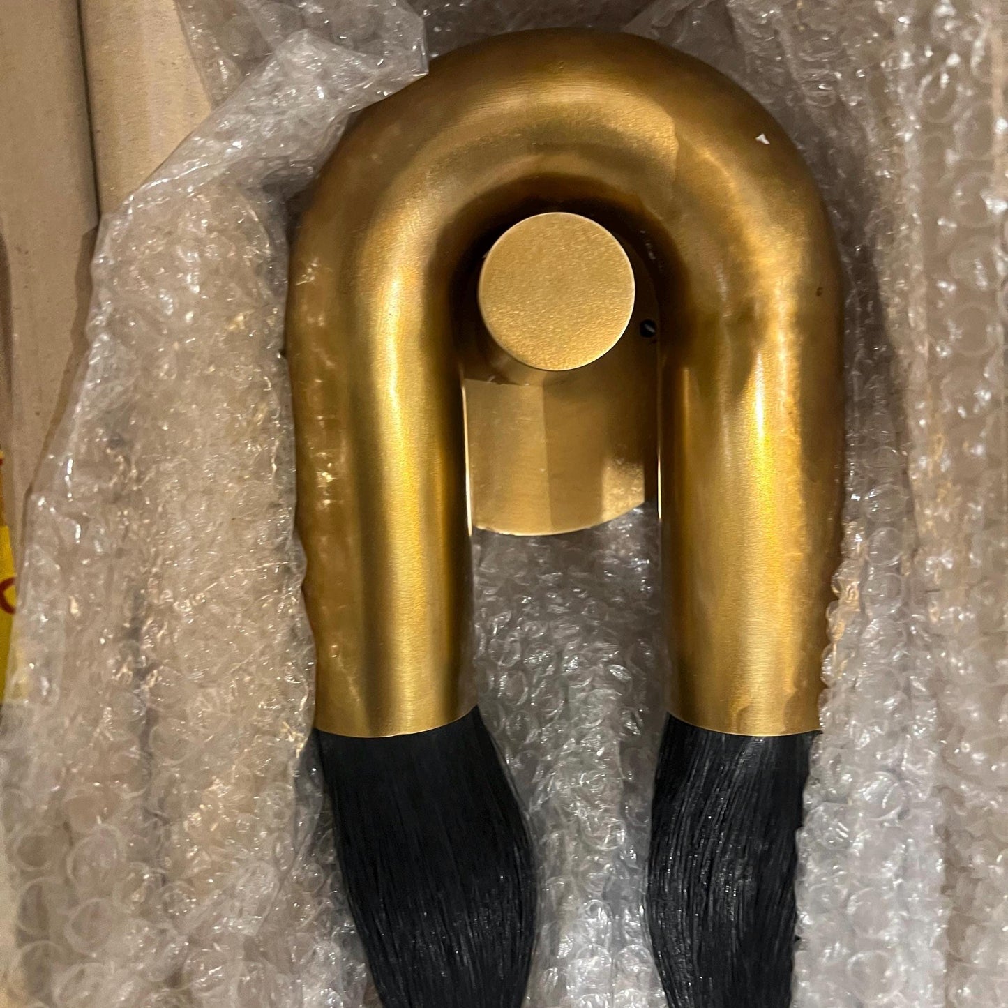 Handcrafted Horse Shoe Wall Sconce Light, U Shape Sconce, Brass Wall Light Sconce, Handmade Wall Sconce Light