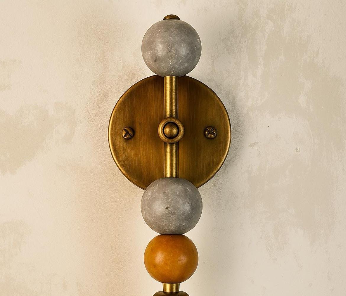 Handcrafted Wall Sconce Light, Brass Wall Light Sconce, Bathroom Lights, Indoor Wall Light, Mid Century Modern Sconce, Brass wall Sconce
