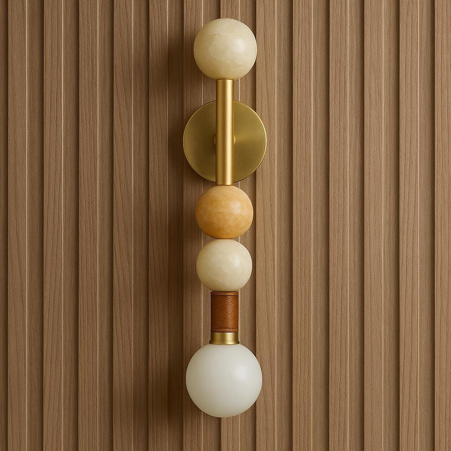 Handcrafted Brass Wall Sconce