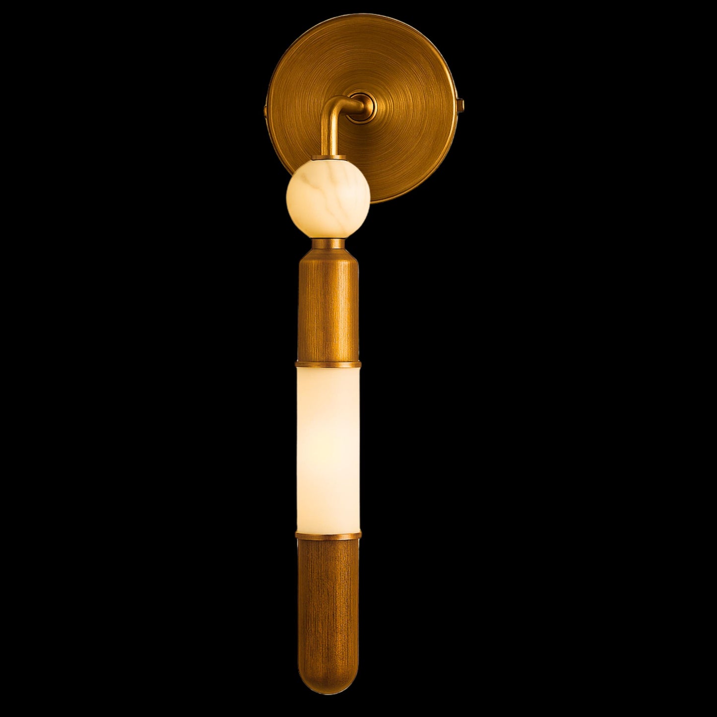 Modern Wall Sconce, Brass Wall Sconce Light, Cylinder Wall Light Sconce, Bathroom Lights, Indoor Wall lamp, Hallway Sconce lighting