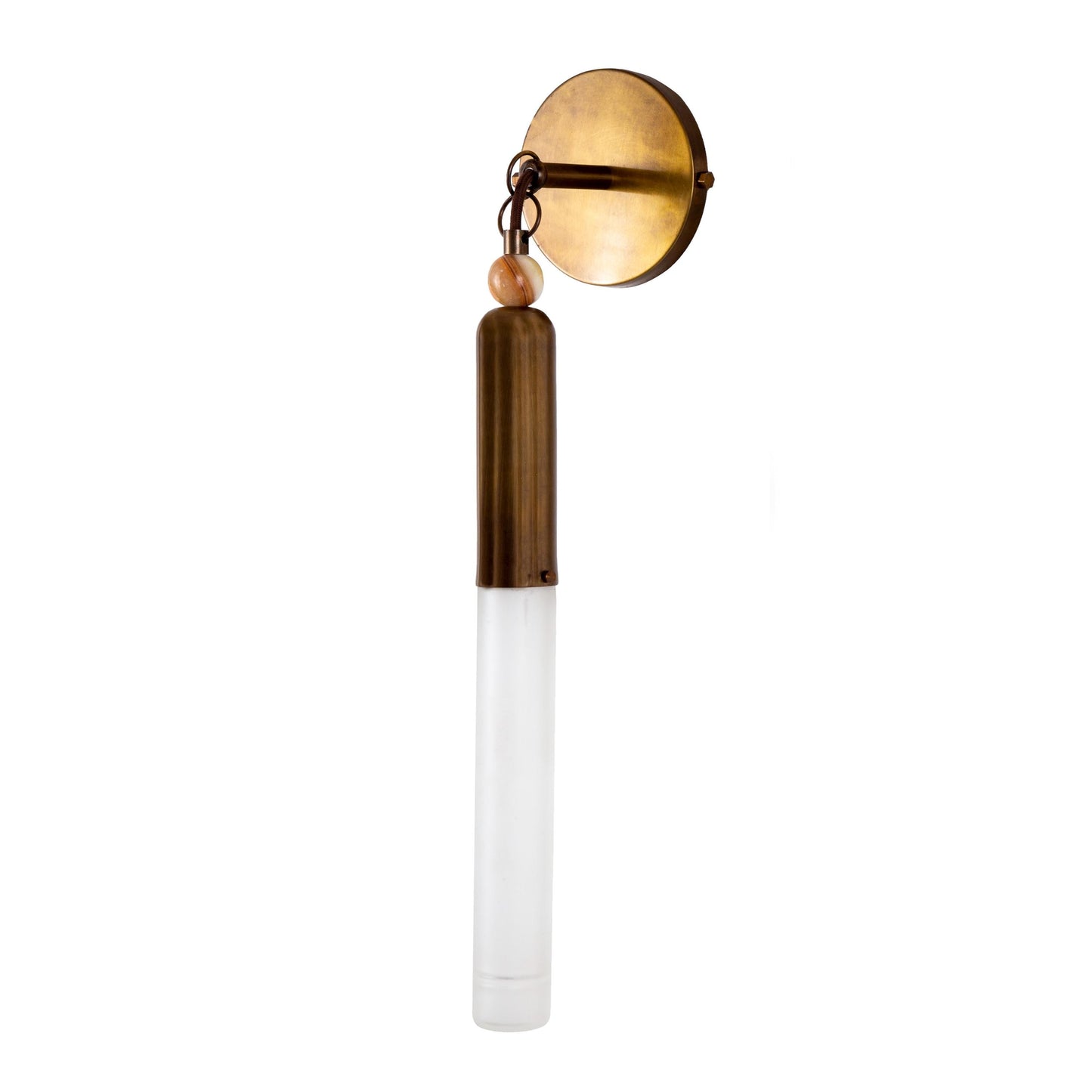 Brass Wall Sconce Light, Cylinder Wall Light Sconce, Bathroom Lights, Indoor Wall lamp, Modern Wall Sconce - Hallway Sconce lighting