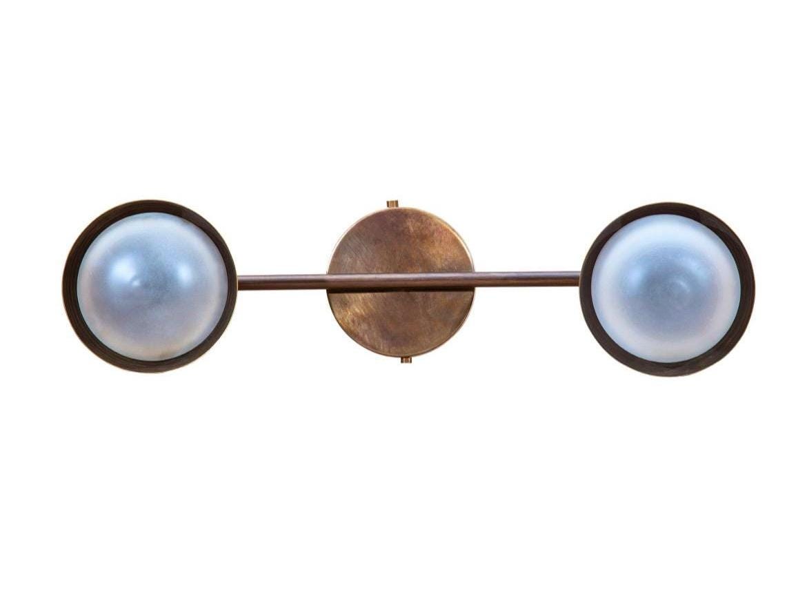Brass Wall Sconce Light, Modern Brass Light, Mid Century Wall Light Sconce, Solid Brass Indoor Wall Lamp, Handcrafted Brass Light fixture