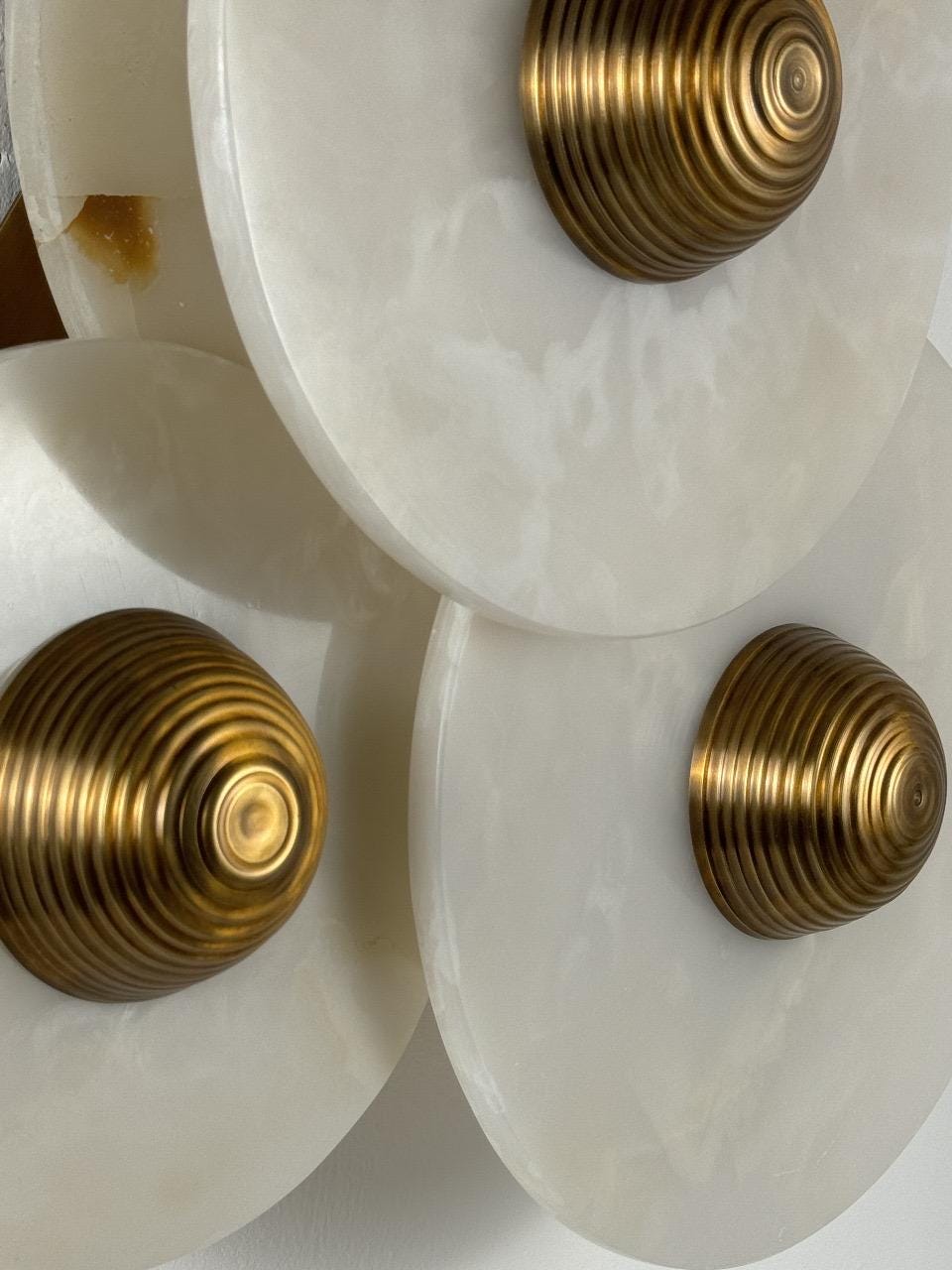 Alabaster Wall Light Sconce, Brass Wall Sconce Light, Mid Century Modern Brass Sconce, Handmade Wall Light Sconce, Indoor Wall Lamp