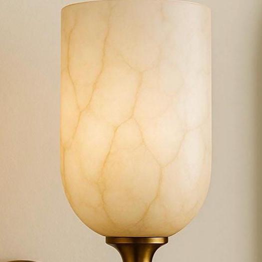 Mid Century Alabaster Wall Sconce Light, Minimal Sconce Light, Wall Light Sconce, Vintage Wall Sconce Lamp, Brass Wall Lamp