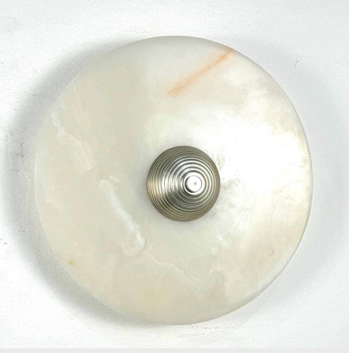 Alabaster Wall Light Sconce, Brass Wall Sconce Light, Mid Century Modern Brass Sconce, Handmade Wall Light Sconce, Indoor Wall Lamp