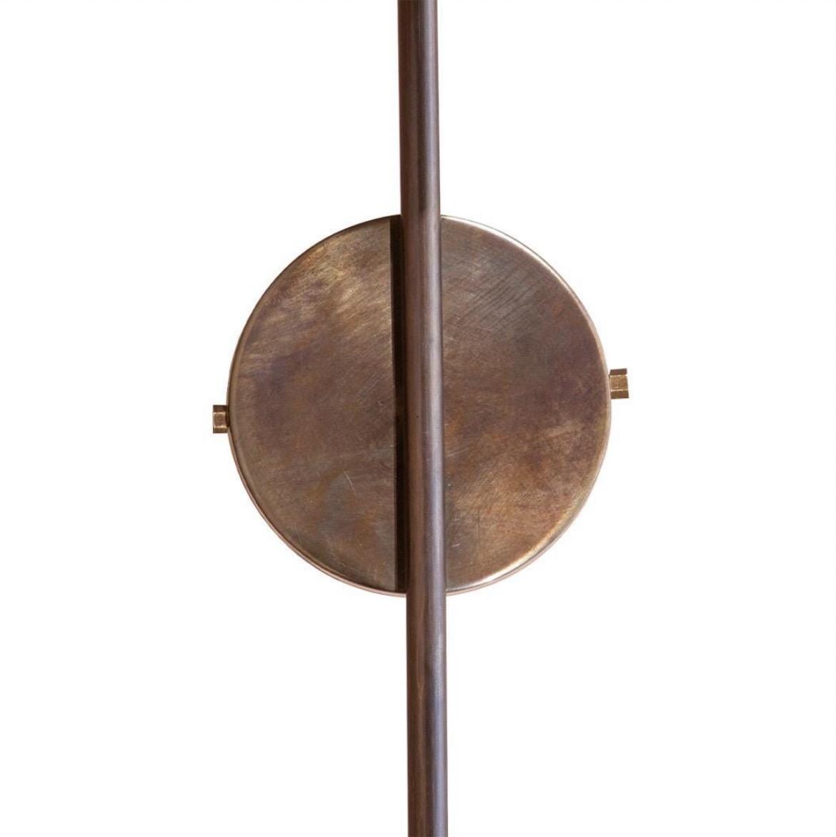 Brass Wall Sconce Light, Modern Brass Light, Mid Century Wall Light Sconce, Solid Brass Indoor Wall Lamp, Handcrafted Brass Light fixture