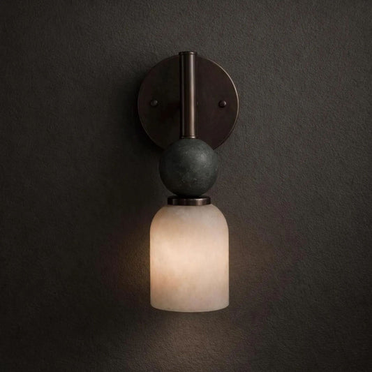 Minimalist Sconce Light, Mid Century Modern Wall Lamp, Vintage Wall Light Sconce, Brass Wall Lamp (Copy)