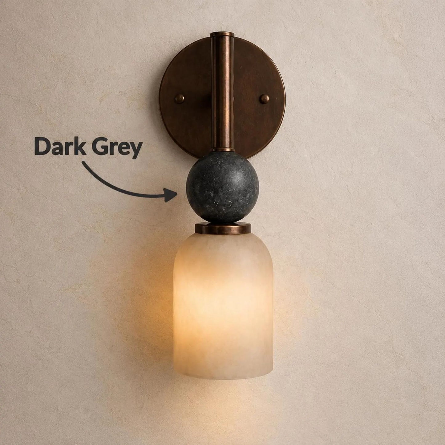 Minimalist Sconce Light, Mid Century Modern Wall Lamp, Vintage Wall Light Sconce, Brass Wall Lamp (Copy)