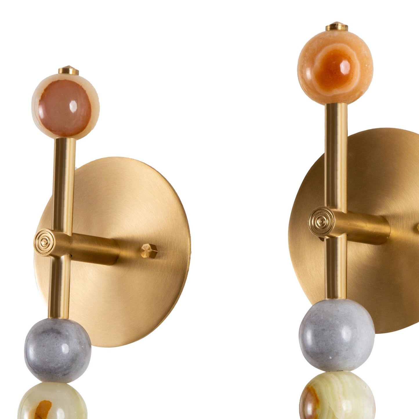 Brass Wall Sconce Light, Marble Wall Light, Bathroom Lights, Indoor Wall Light, Mid Century Modern Wall Sconce, Vintage wall Sconce