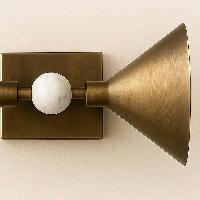 Handmade Double Brass Wall Sconce Light, Two Mid Century Modern Wall Light Sconce, Brass finish Wall Lamp, Indoor Lamp, Office Lightings