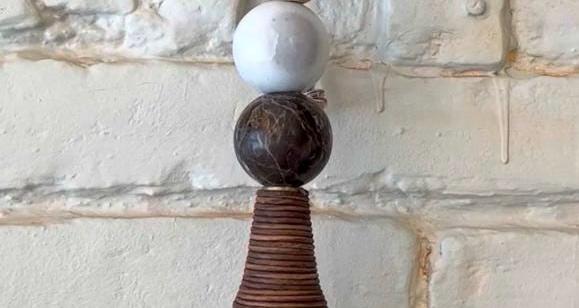Brass Wall Sconce Light, Marble Wall Light, Bathroom Lights, Indoor Wall Light, Mid Century Modern Wall Sconce, Vintage wall Sconce