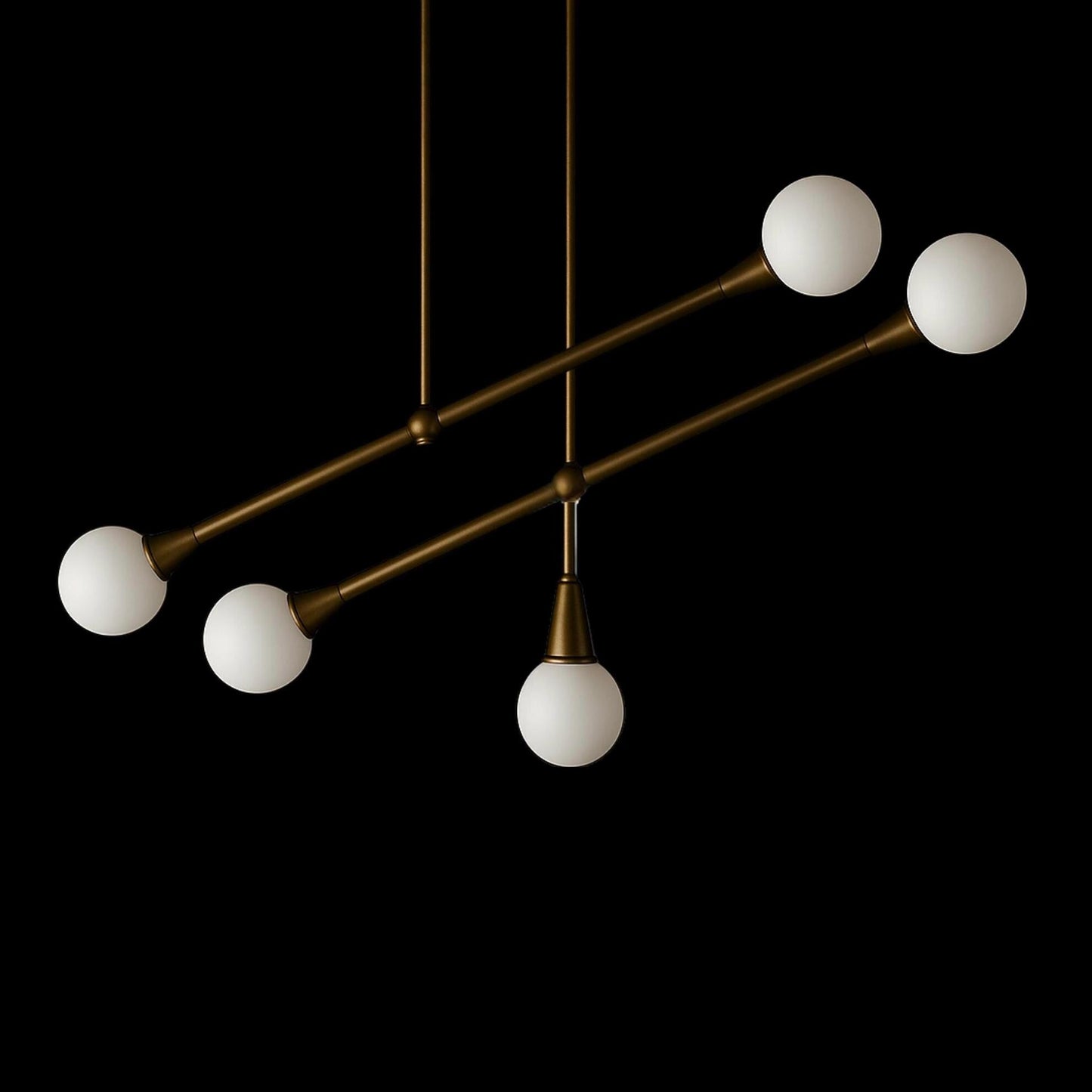 Handmade Brass Pendant Light VECTOR, Kitchen Chandelier Lighting, Brass Finish Light Pendant, Modern Chandelier, Ceiling Light Fixture