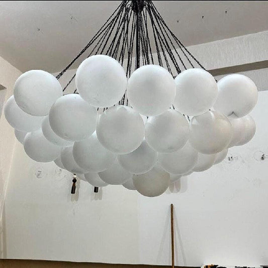 Chandelier Lighting, 35 Frosted Glass pendant Light, Blown Glass Chandelier Lighting, Hallway Chandelier, Living Room Pendant Lighting