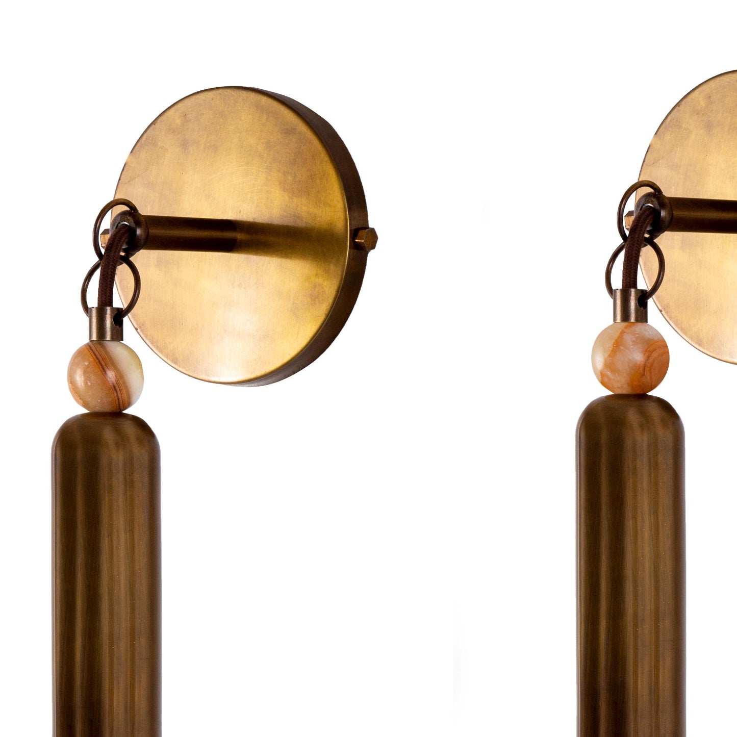 Brass Wall Sconce Light, Cylinder Wall Light Sconce, Bathroom Lights, Indoor Wall lamp, Modern Wall Sconce - Hallway Sconce lighting