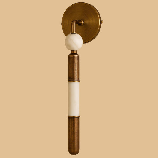 Brass Wall Sconce Light, Hallway Sconce lighting, Cylinder Wall Light Sconce, Bathroom Lights, Indoor Wall lamp, Modern Wall Sconce,