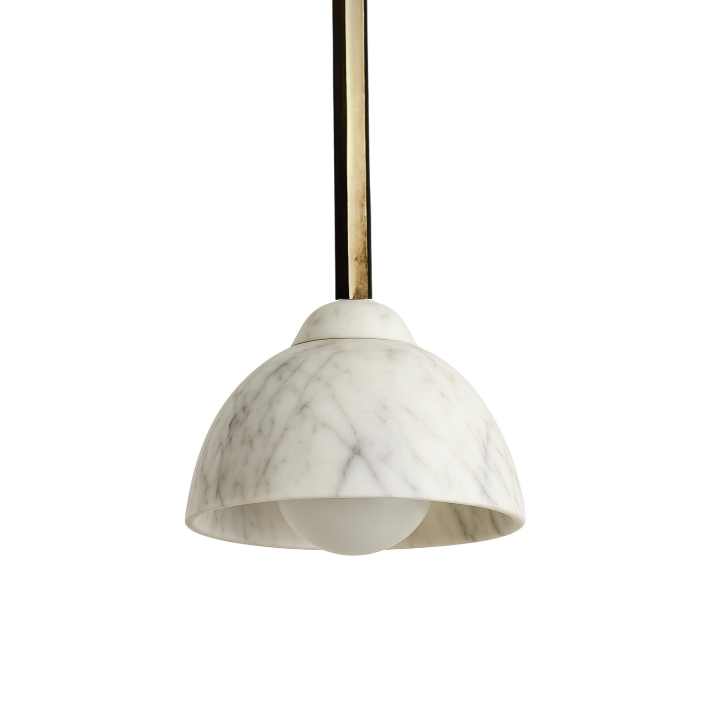 Marble Stone Pendant Light, Modern Brass Ceiling Lamp, Light Pendant, Bedside Ceiling Lamp, Bathroom Lights