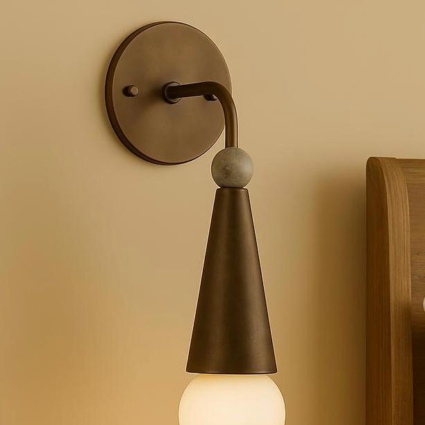 Brass Wall Sconce Light, Modern Brass Wall Light Sconce, Mid Century Wall Light Sconce, Indoor Wall , Handcrafted Brass Light fixture