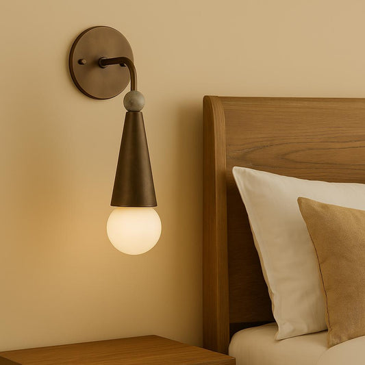 Brass Wall Sconce Light, Modern Brass Wall Light Sconce, Mid Century Wall Light Sconce, Indoor Wall , Handcrafted Brass Light fixture