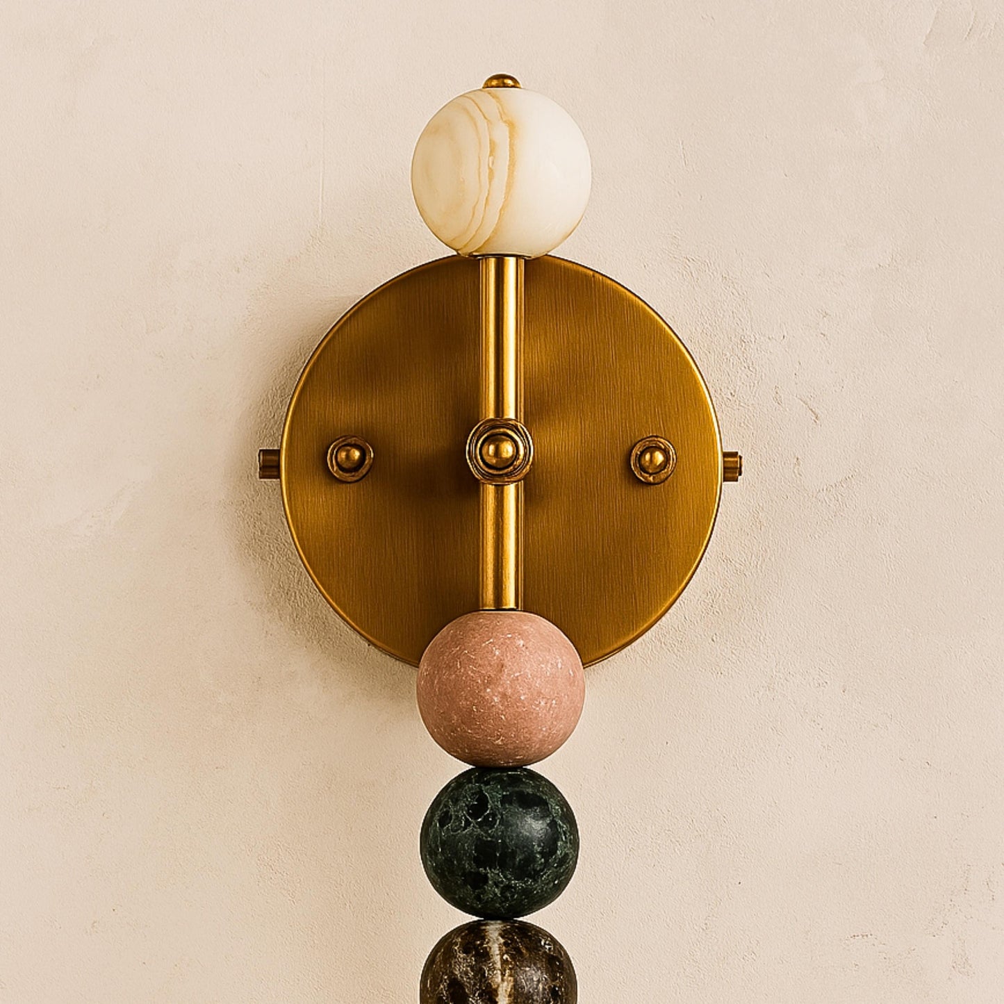 Brass Cone Sconce Wall Light, Handcrafted Brass Wall Light Sconce, Bathroom Lamp, Indoor Wall Light, Mid Century Modern Wall Sconce