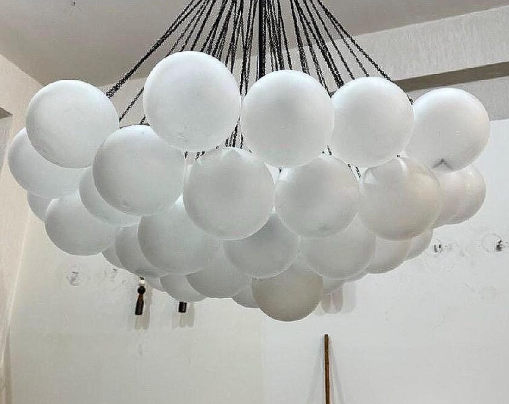 Chandelier Lighting, 35 Frosted Glass