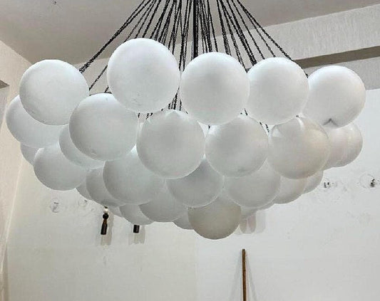 Chandelier Lighting, 35 Frosted Glass