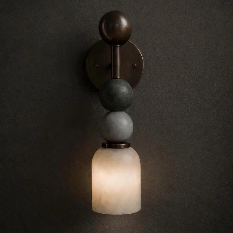 Sakhawy Alabaster Wall Sconce